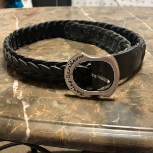 Vintage Harley Davidson leather belt